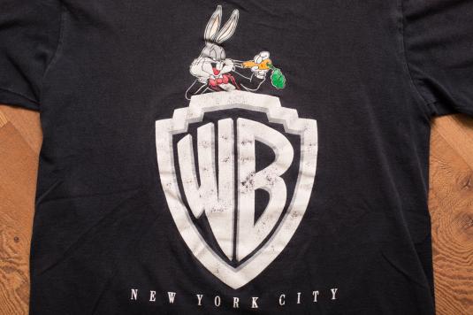 kitten Sheet necessary WB New York City Logo T-Shirt, Bugs Bunny, Warner Bros NYC | Defunkd