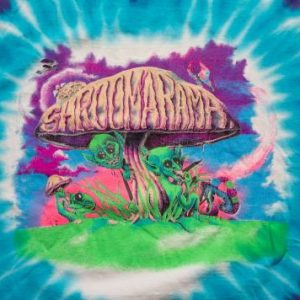 Vintage 90s Shroomarama Psychedelic Magic Mushroom T-Shirt