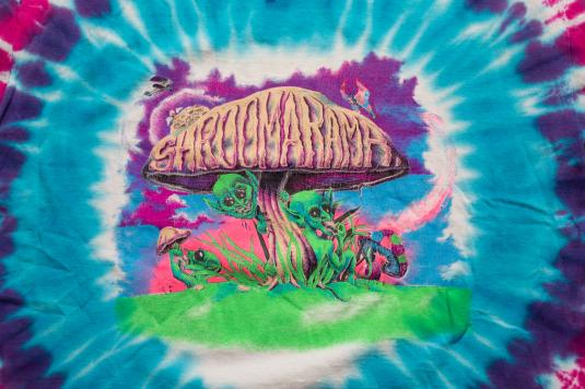 Vintage 90s Shroomarama Psychedelic Magic Mushroom T-Shirt
