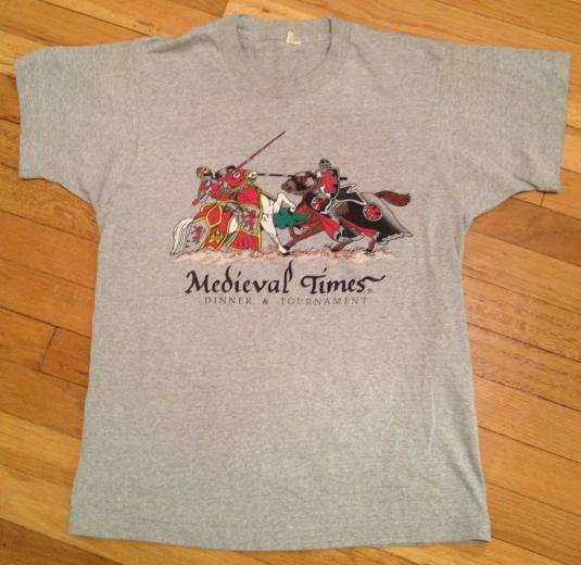 Vintage 1980s Medieval Times T Shirt