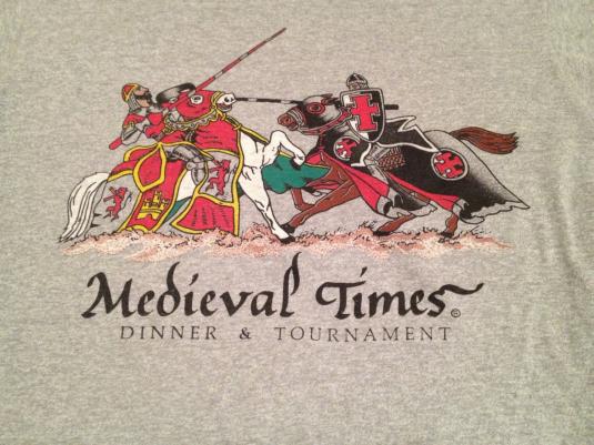 Vintage 1980s Medieval Times T Shirt