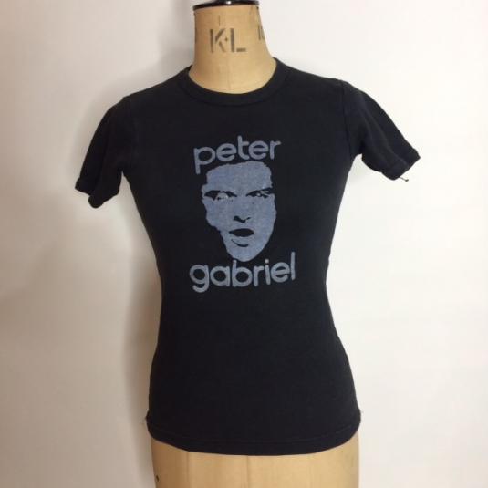 Peter Gabriel 1st solo tour 1977
