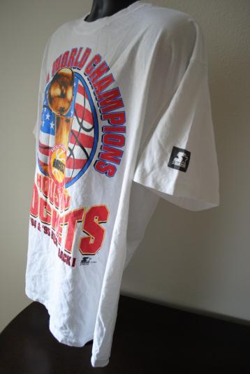 Houston Rockets 1995 World Champions 80s T Shirt 