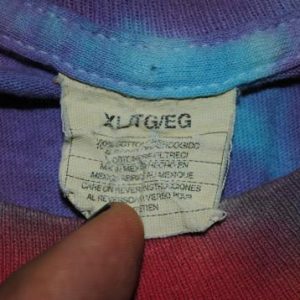 1996 Pearl Jam Vintage 90's No Code Grunge Band Tour T-Shirt
