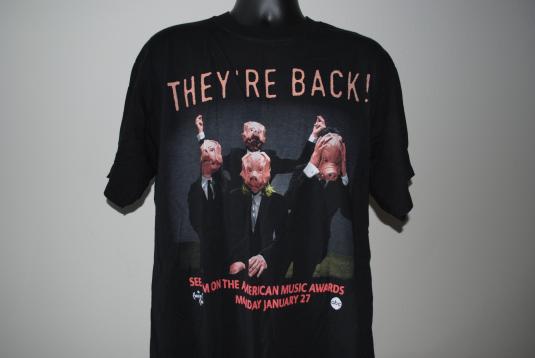 1997 MÃ¶tley CrÃ¼e Vintage Generation Swine Metal Band T-Shirt