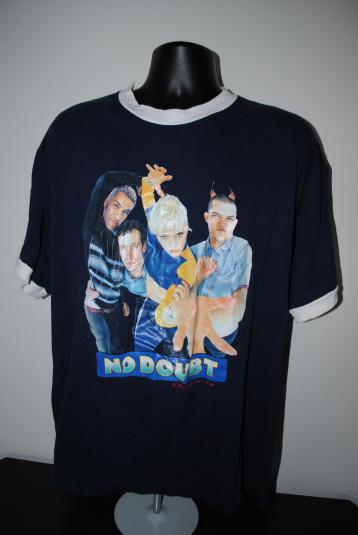 1996 No Doubt Vintage 90's Ska Punk Spiderwebs Tour T-Shirt | Defunkd