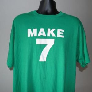90's 7UP Vintage Make 7 Up Yours Funny Soda Ad T-Shirt