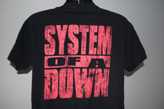 Rare 1996 System Of A Down Vintage Metal Band Demo T-Shirt Defunkd