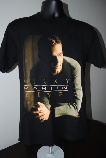 Vintage Ricky Martin Livin’ La Vida Loca Tour 1999 T-Shirt