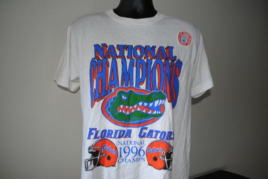 1996 Florida Gators NCAA Football National Champions TShirt  Defunkd