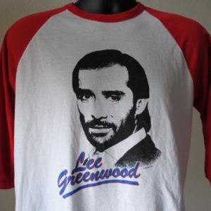 1986 Lee Greenwood Rare Vintage God Bless The U.S.A. T-Shirt
