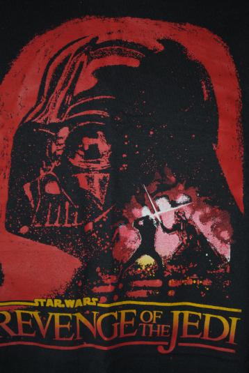 1982 Revenge Of The Jedi Rare Vintage Star Wars T-Shirt