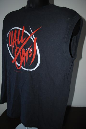 1984 Hall & Oates Vintage Big Bam Boom Concert Tour T-Shirt