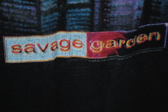 1998 Savage Garden Vintage 90’s Pop Rock Band Tour T-Shirt