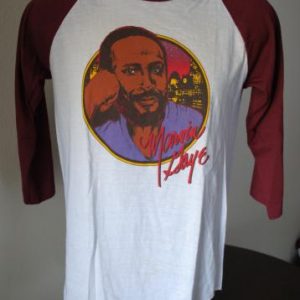 1970's Marvin Gaye Vintage R&B Singer Concert Shirt