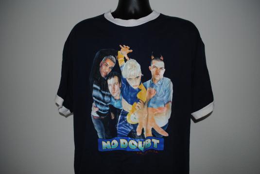 1996 No Doubt Vintage 90's Ska Punk Spiderwebs Tour T-Shirt | Defunkd