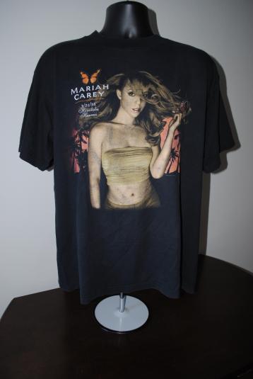 1998 Mariah Carey Vintage Butterfly R&B Diva Tour T-Shirt