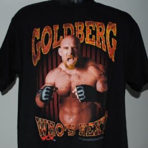 1998 Goldberg Who's Next Vintage WCW / NWO Wrestling T-Shirt