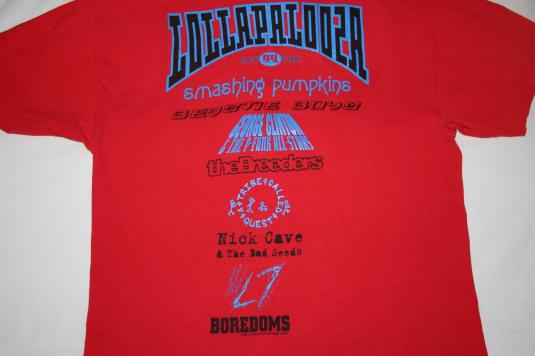 Lollapalooza 1994 Smashing Pumpkins Beastie Boys L7 Boredoms