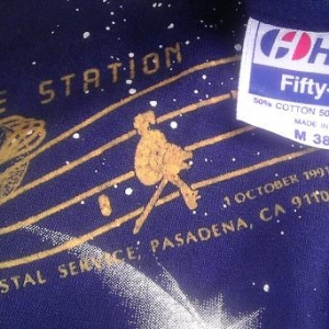 Vintage 1991 Planets Stamp t-shirt US Postal Service t-shirt