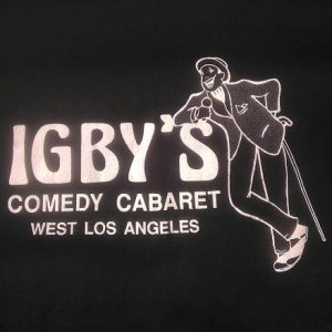 IGBY'S LA Comedy Cabaret West Los Angeles Vintage t-shirt