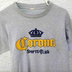80s Beer CORONA Sports Club vintage t-shirt mexican beer SM