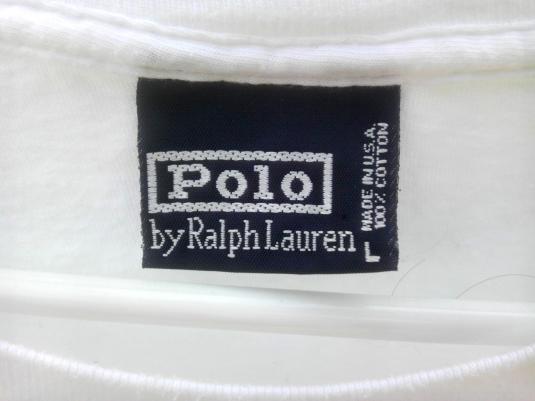 1992 POLO BEAR Holiday t-shirt Ralph Lauren vintage 92 93