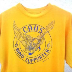 1989 Washington DC CAHS Band Trip vintage t-shirt emo glee