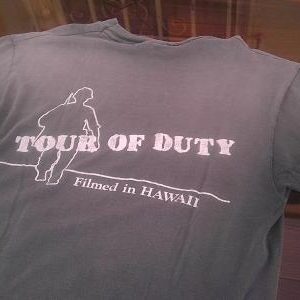 Vintage 1987 Tour of Duty television show t-shirt