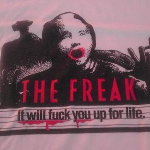 Vintage 1990 The Freak/CRAZY PEOPLE MOVIE crew t-shirt