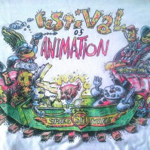 SPIKE & MIKE's First Festival Animation 1990 Vintage t-shirt
