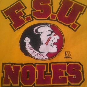 Vintage 80s F.S.U. Seminoles Noles Florida State t-shirt