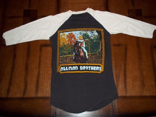 Vintage The Allman Brothers Band 1980 concert t-shirt S | Defunkd