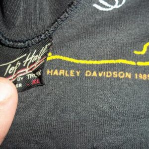 Vintage Harley Davidson 1985 #1 Most Wanted t-shirt L soft