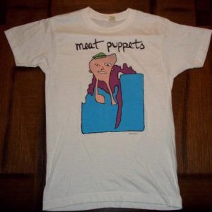 Vintage Meat Puppets 1985 concert tour t-shirt SMALL S rare
