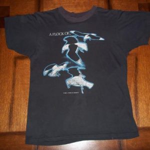 Vintage A Flock Of Seagulls 1983 paper thin t-shirt S SMALL