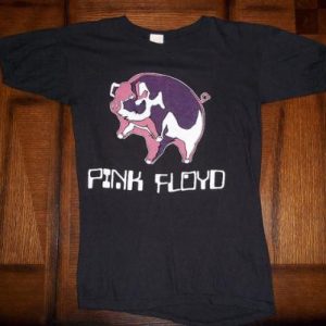 Vintage Pink Floyd 1977 Animals concert tour t-shirt S SMALL