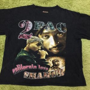 Vintage 2pac California Love Shakur T-Shirt