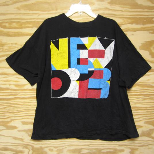Vintage 80s New Order European Tour T-Shirt 1988 | Defunkd