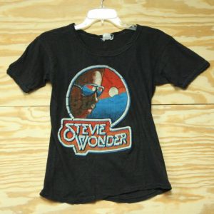 Vtg 70s Stevie Wonder Music of My Mind T-Shirt