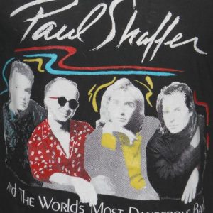 1980's Paul Shaffer David Letterman Vintage T Shirt