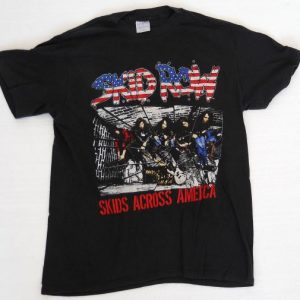 1989-90 Vintage Skid Row Concert Tour T Shirt Large