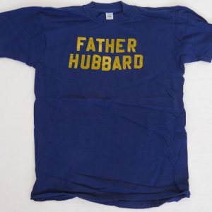 1980s Father Bernard Hubbard Geologist 50/50 T Shirt Large