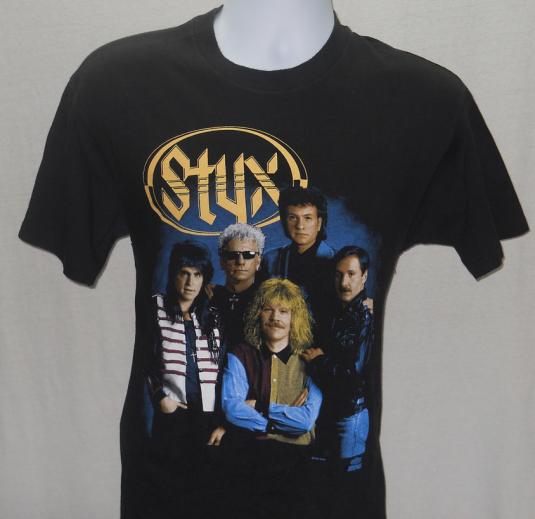 1991 Styx Edge of the Century Concert Tour Vintage T shirt
