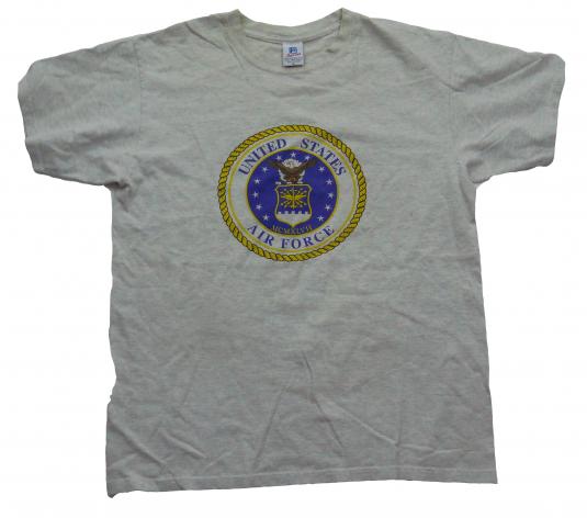 80s UNITED STATES AIR FORCE MILITARY LOGO T SHIRT | Defunkd