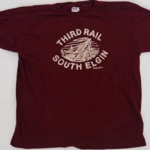 80'S VINTAGE THIRD RAIL SOUTH ELGIN PUNKY & CO. T SHIRT