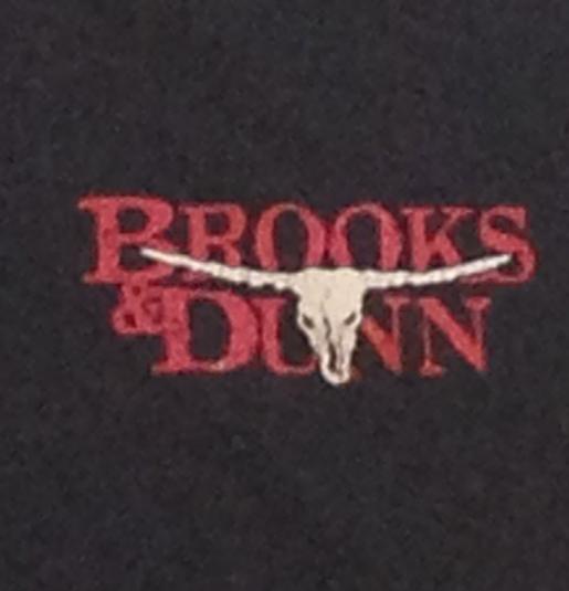 80s Brooks & Dunn Trail Ride Local Crew Concert Tour T Shirt