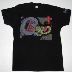 1991 Chicago Rock Band Twenty Concert Tour T Shirt