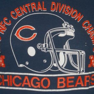 1985 Vintage Chicago Bears NFC Champions T Shirt