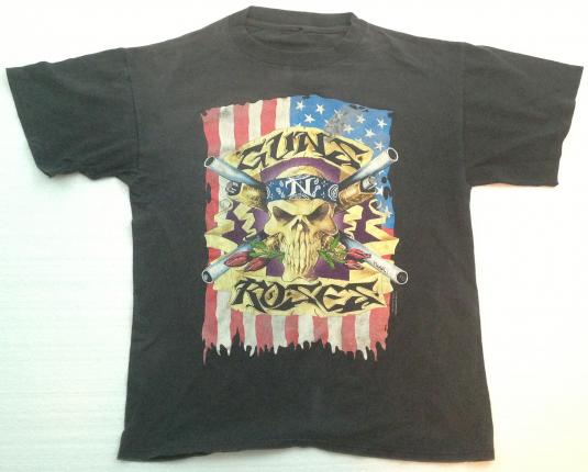 1991-92 Guns N Roses Concert Tour T Shirt